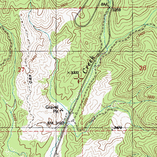 Topographic Map of Murphy Siding, ID