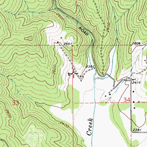 Topographic Map of Nelson Canyon, ID