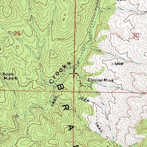 Topographic Map of Shipley Well, AZ