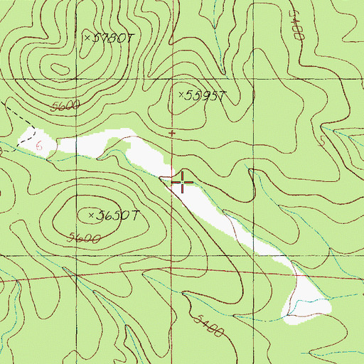 Topographic Map of Spur Tank, AZ