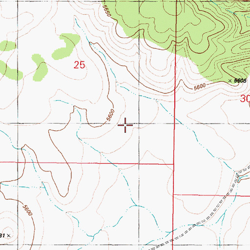 Topographic Map of Surprise Spring, AZ
