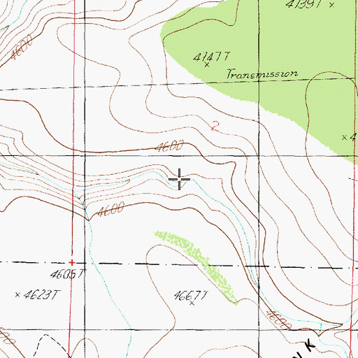 Topographic Map of Tank Water Tank, AZ