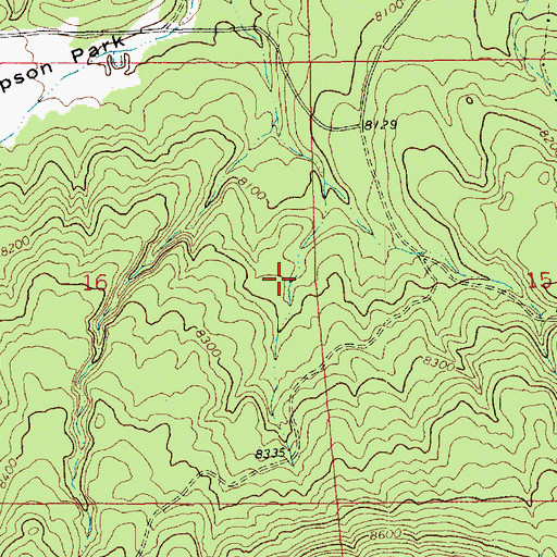 Topographic Map of Crossbred Tank, AZ