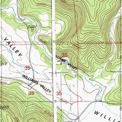 Topographic Map of Greenhead Tank, AZ