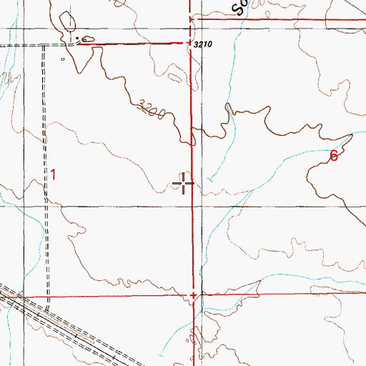 Topographic Map of Soles Rest Creek, ID