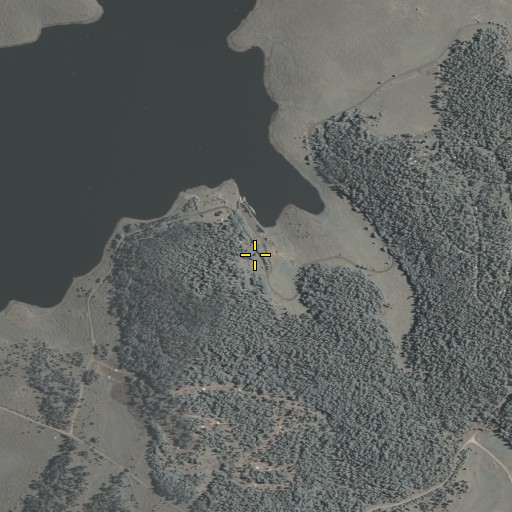 Aerial/Satellite Image of Rainbow Campground, AZ