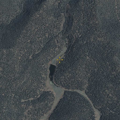 Aerial/Satellite Image of Rogers Dam, AZ