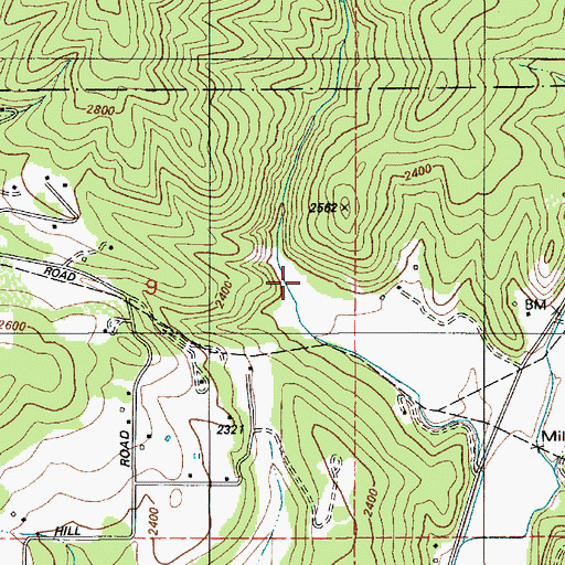 Topographic Map of Stacel Draw, ID