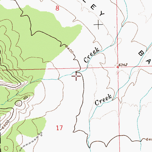 Topographic Map of Stanley Basin, ID