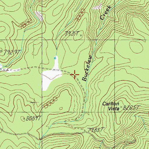 Topographic Map of Soldier Spring, AZ