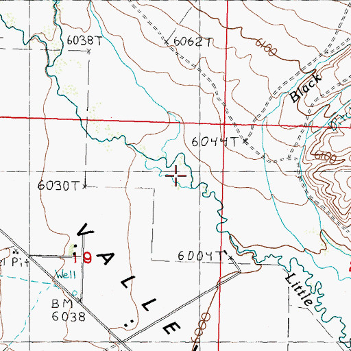 Topographic Map of Summit Creek, ID