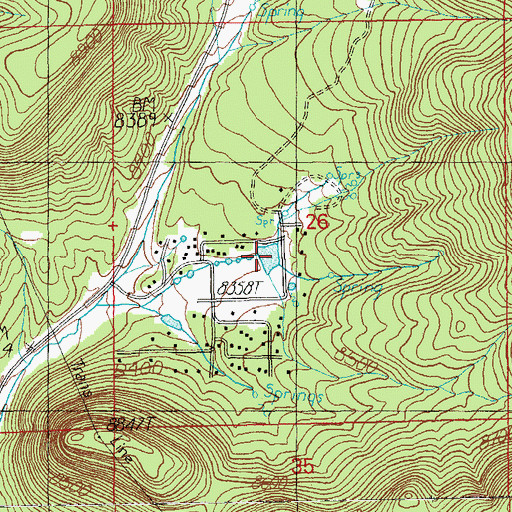 Topographic Map of Tal-Wi-Wi Tank, AZ