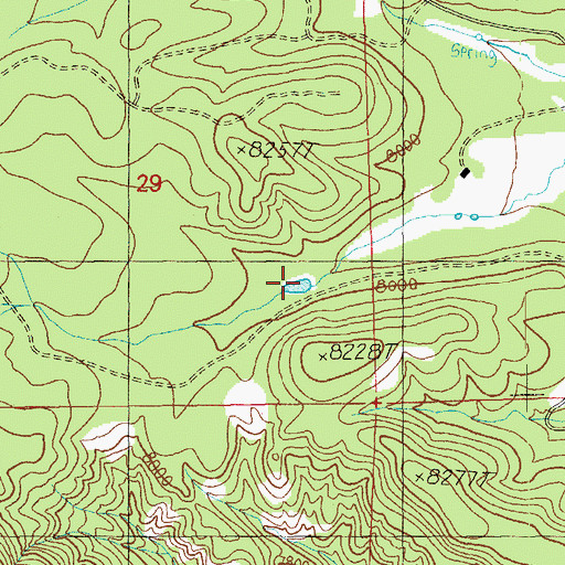 Topographic Map of Tenney Tank, AZ