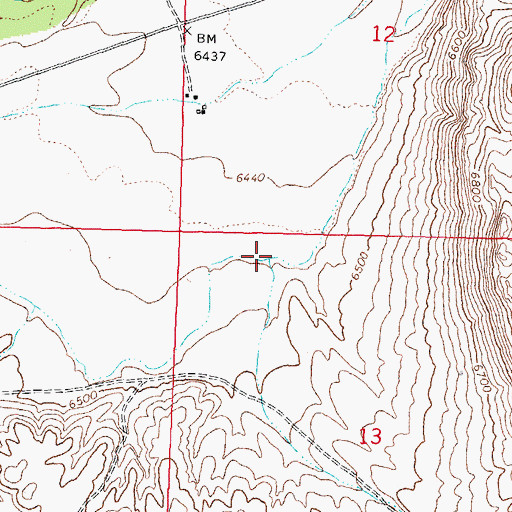 Topographic Map of Talman Creek, ID