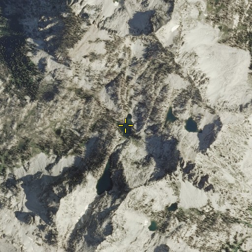 Aerial/Satellite Image of The Hole, ID