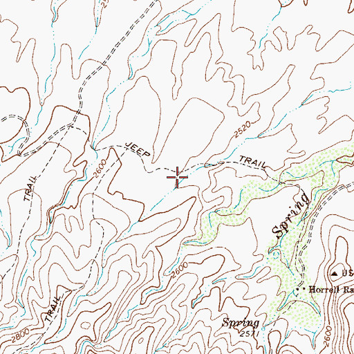 Topographic Map of Bobcat Tank Number Two, AZ