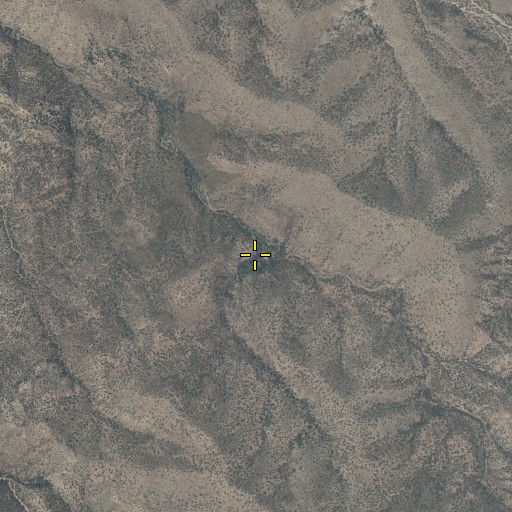 Aerial/Satellite Image of Brush Spring, AZ