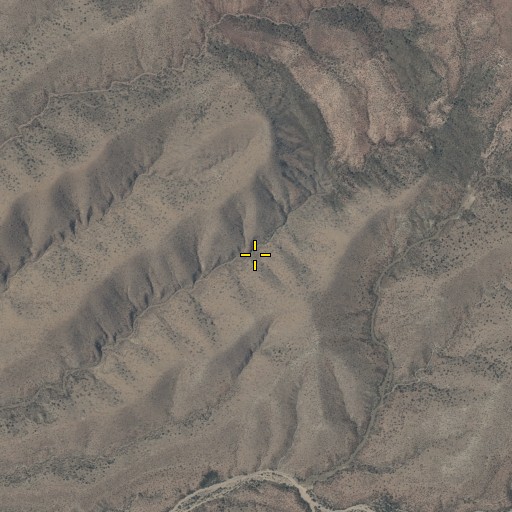 Aerial/Satellite Image of Cement Spring, AZ