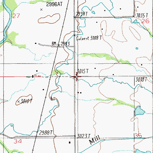 Topographic Map of White School, ID