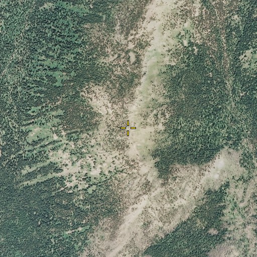 Aerial/Satellite Image of Williams Range, ID