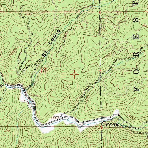Topographic Map of Gold Dollar Flat, ID