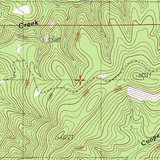 Topographic Map of Dry Bone Tank, AZ