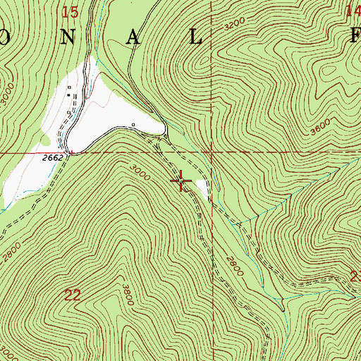 Topographic Map of Lakeview Sanitary Landfill, ID