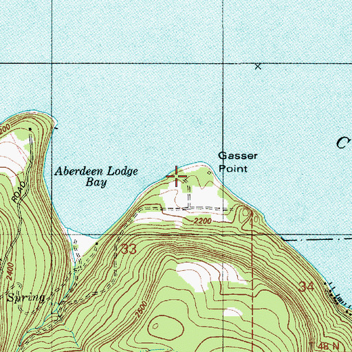 Topographic Map of Mowry State Park, ID