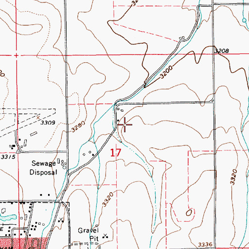 Topographic Map of Likkep, ID