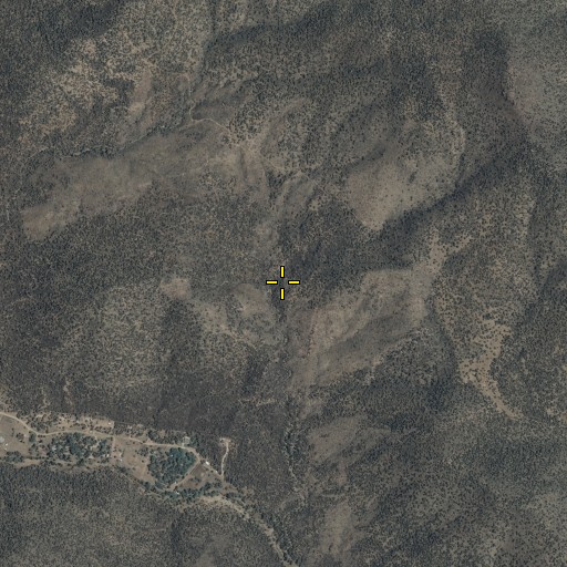 Aerial/Satellite Image of Gibson Spring, AZ