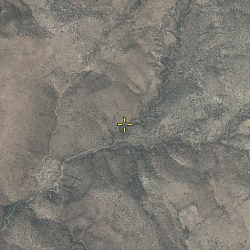 Aerial/Satellite Image of Ginn Spring, AZ