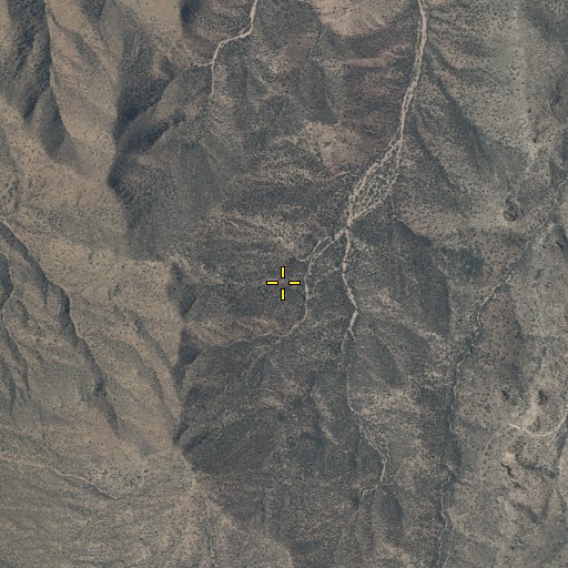 Aerial/Satellite Image of Granite Spring, AZ