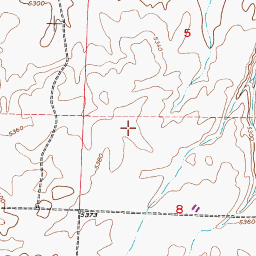 Topographic Map of Madison County, ID