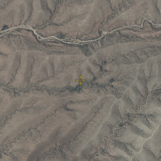 Aerial/Satellite Image of Hackberry Spring, AZ