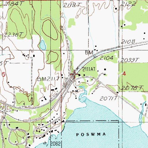 Topographic Map of Culver, ID