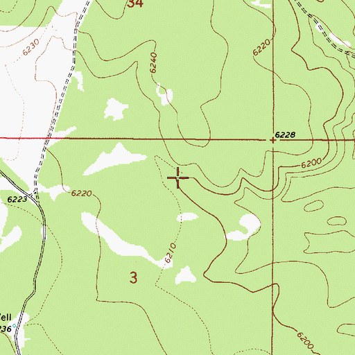 Topographic Map of Fremont County, ID