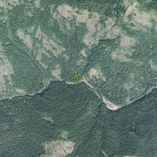 Aerial/Satellite Image of Fells Creek, ID