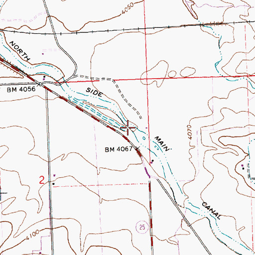 Topographic Map of Hazelton A Hydroelectric Facility, ID