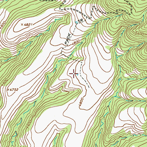 Topographic Map of Long Mesa Tank, AZ
