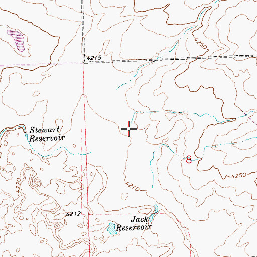 Topographic Map of Stage Barn Well (historical), ID
