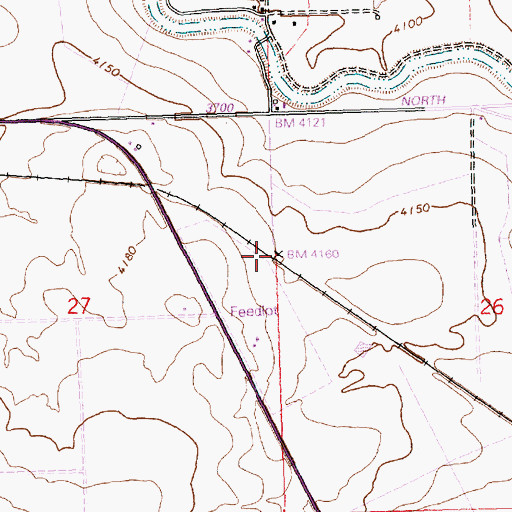 Topographic Map of Bickel (historical), ID