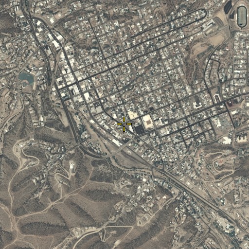 Aerial/Satellite Image of Middle School, AZ