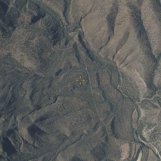 Aerial/Satellite Image of Middle Trap Spring, AZ