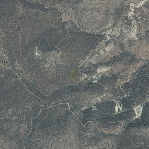 Aerial/Satellite Image of Mormon Spring, AZ