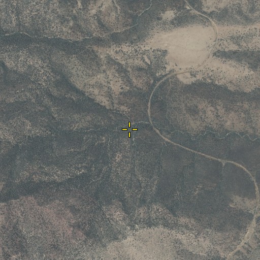 Aerial/Satellite Image of Mud Spring, AZ