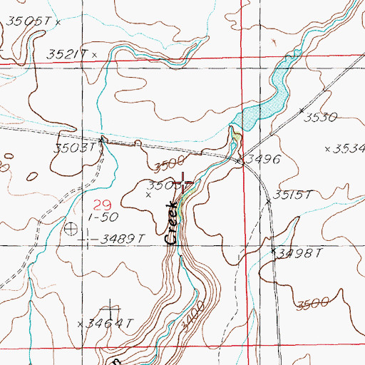 Topographic Map of Emigrant Crossing, ID