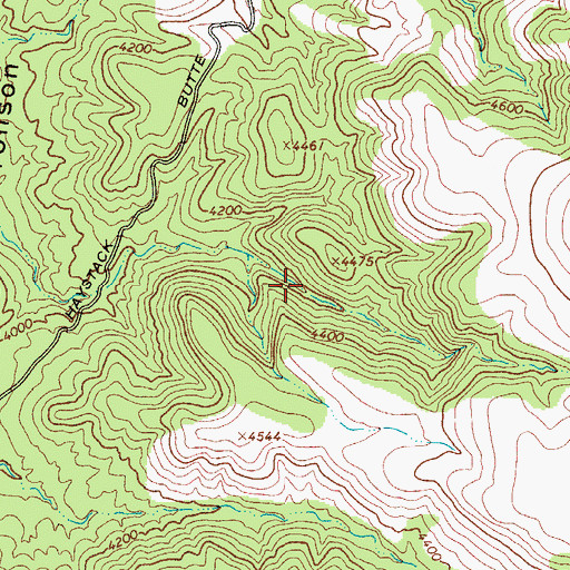 Topographic Map of Nesbitt Spring, AZ