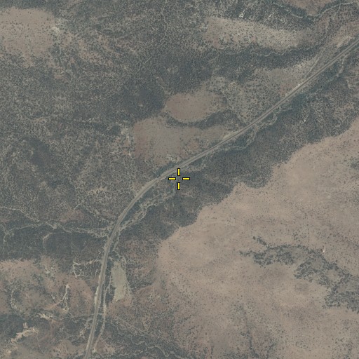 Aerial/Satellite Image of Oakie Spring, AZ