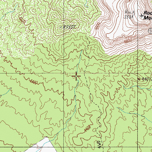 Topographic Map of Price Tank, AZ