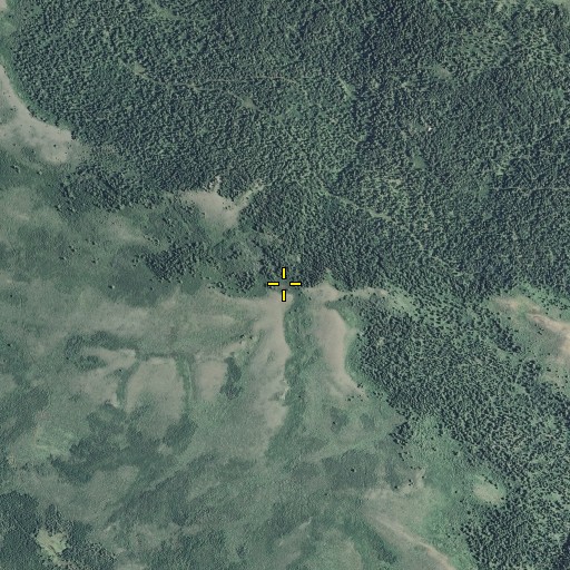 Aerial/Satellite Image of Sheep Mountain, ID